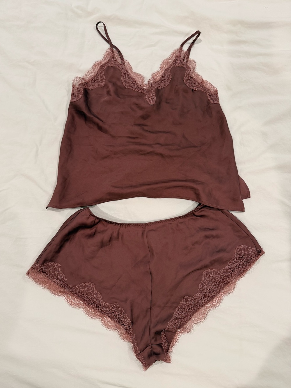 Victoria’s Secret Silky Satin Pajama Set